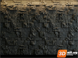 Stone Wall Skp Files